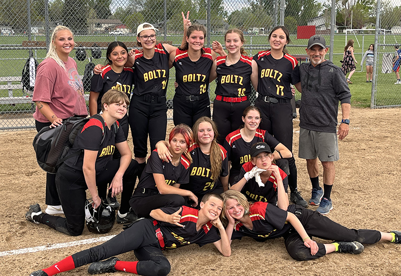 Girls Softball Boltz Middle School